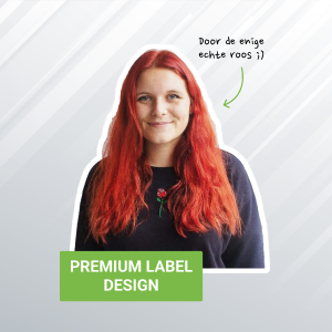 Rosanne de ontwerper van het premium label design